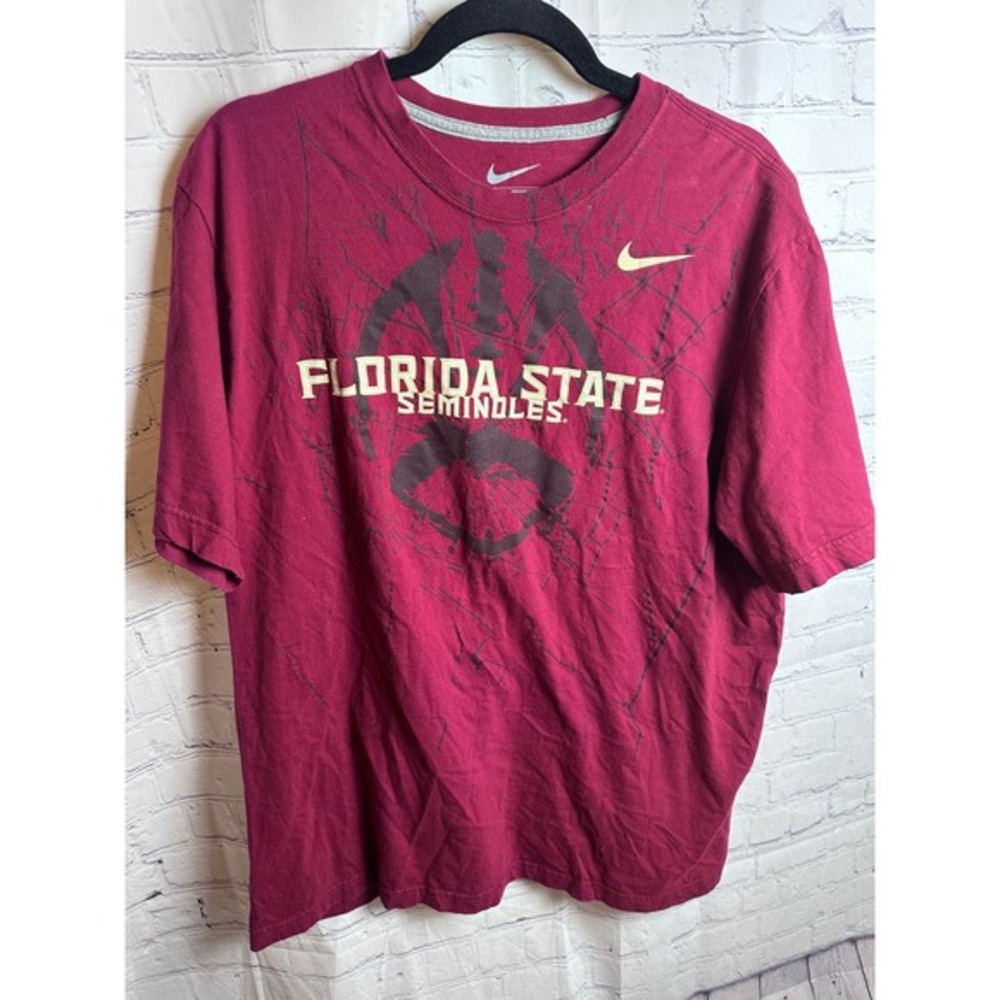 Nike Florida State Seminoles‎ T-Shirt Graphic Tee Standard Fit XL